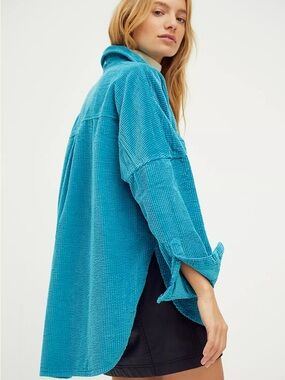 Free People XS Oversized Corduroy Jacket